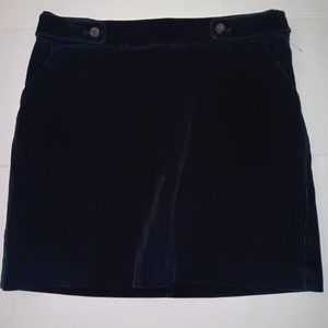 BANANA REPUBLIC WOMEN'S COTTON BLEND CORDUROY MINI SKIRT